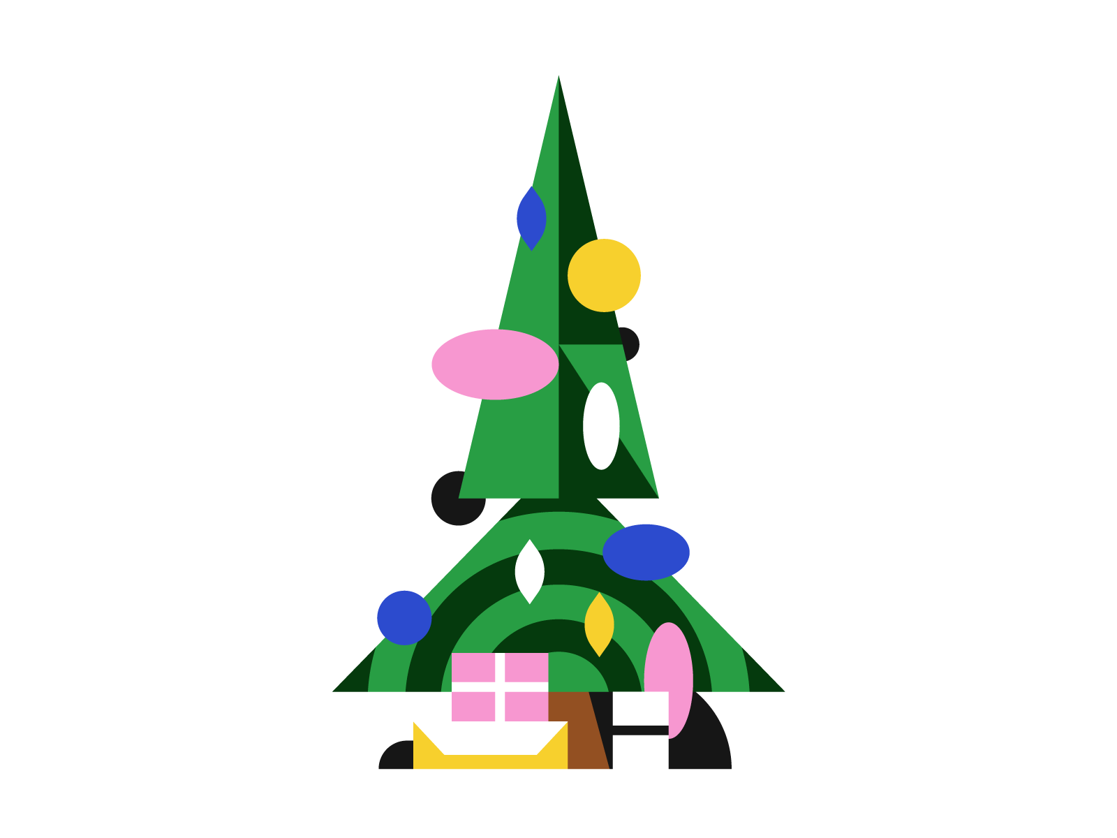 Christmas Tree by Tristan Kromopawiro on Dribbble