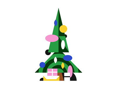 Christmas Tree christmas christmas tree holidays illustration illustrator