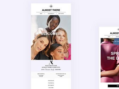 Almost There Welcome Email agency branding agency creative agency design
