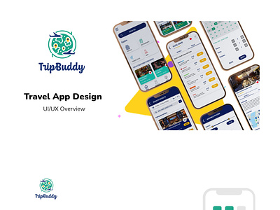 TripBuddy- Travel App UI/UX Overview