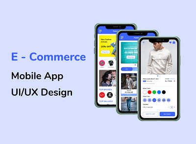 E - Commerce App UI design ecommerce ecommerce app ecommerce design mobile app mobile app design mobile ui shopping ui uidesign uiux