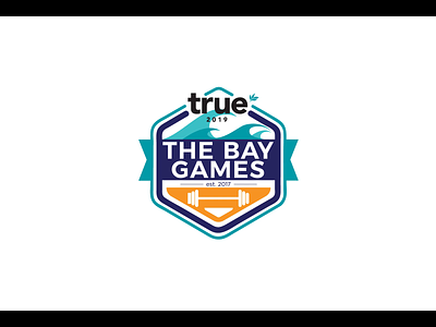 The Bay Games after effects animated logo australia intro screen power stamina triathlon