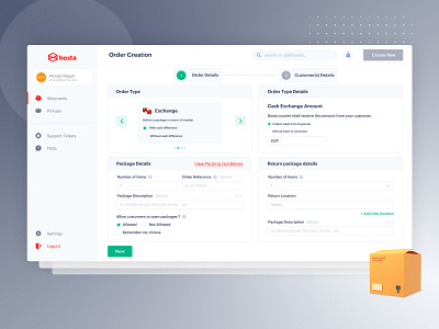 Bosta - Order Creation Redesign