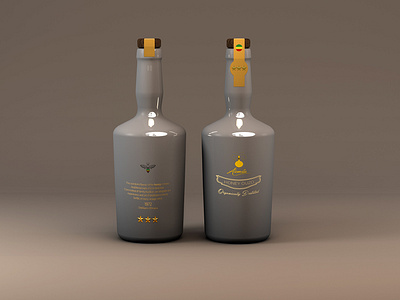 Product Visualisation 3d design alchohol branding cinema4d drink