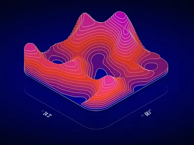 24.3 / 68.1 dark design graphic houdini illustration ui vector