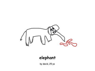 an elephant