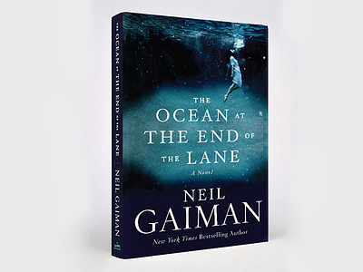 The Ocean at the End of the Lane book cover end gaiman jacket lane ocean