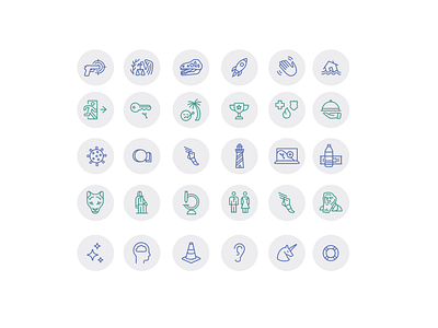 BYU websites icons