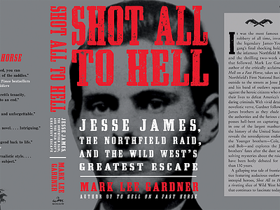 Shot All to Hell book cover civil war era history jesse james wild west