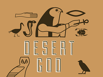 Unused Desert God concept