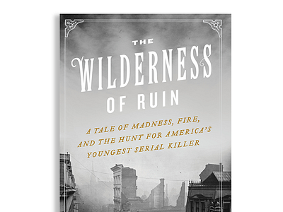 Wilderness of Ruin book cover custom type history