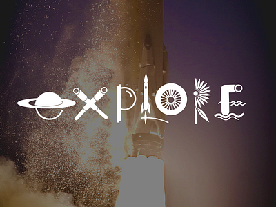 Explore discovery explore rocket space
