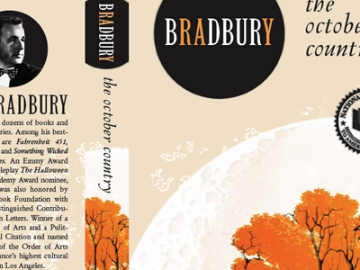 October Country Mech book cover bradbury mech october country