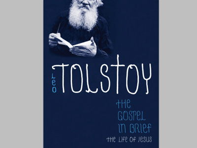Tolstoy reject cover book cover gospel outtake reject tolstoy