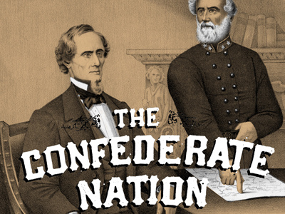 The Confederate Nation book cover confederate history nation outtake