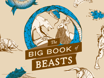 Big Book of Beasts book cover outtake