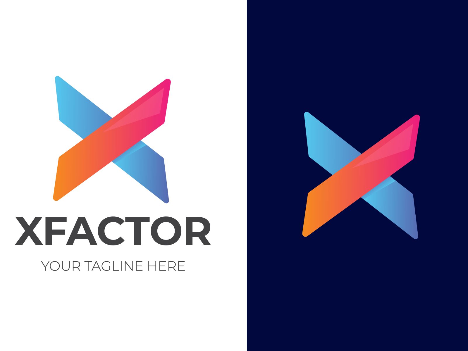 X Factor Logo by Glowing Graphics on Dribbble