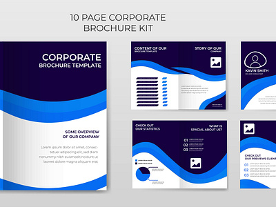 10 Page Corporate Brochure Kit