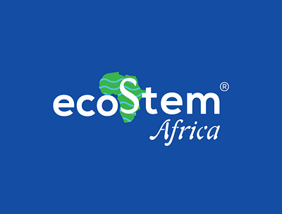 EcoStem Africa africa branding design icon illustration illustrator lettering logo minimal type vector