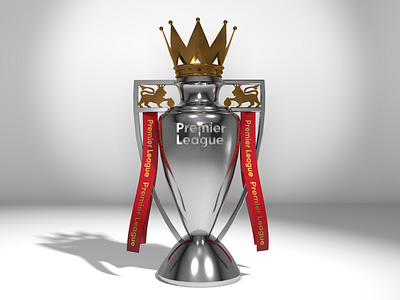 LFC Champions 3d cinema4d football liverpool premier red render soccer trophy