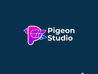 PIGEON STUDIO animal logo app branding branding design design icon illustration logo typography vector