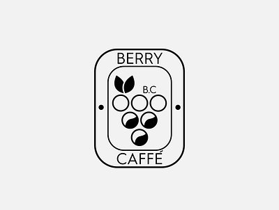 Berry Caffe app branding branding design cafe logo design icon logo proffesional logo restaurant