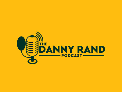 DANNY RAND PODCAST Logo Design branding icon logo podcast podcast logo podcasting
