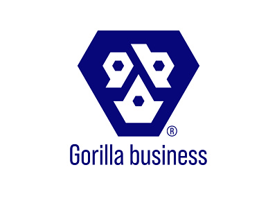 Gorilla Business app branding branding design design icon logo monogram proffesional logo vector