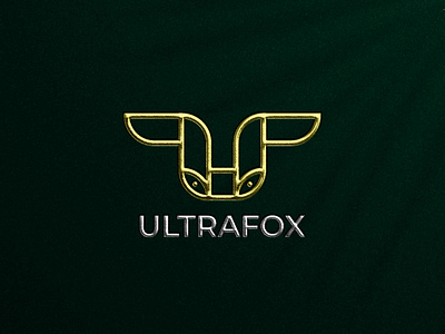UltraFox Logo Design branding branding design design icon illustration logo proffesional logo vector