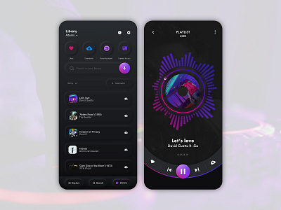 Anghami Mobile app Redesign