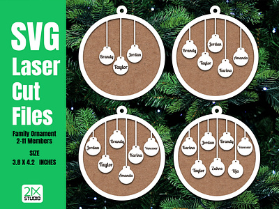 Free Free 78 Family Ornament Svg SVG PNG EPS DXF File