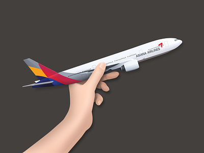 Airlines Redesign airline asiana concept interface