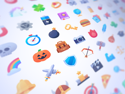 GUI PRO Kit - Simple Casual 2d asset game asset gui icon set icons layerlab mobile simple unity