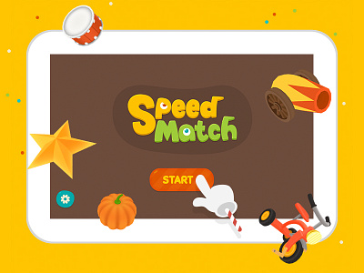 Speed Match App edu education kid app kid game kyowon pad speed match