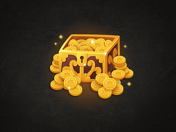 Gold Chest by Hyunseok, Yu on Dribbble