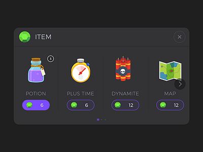 GUI Kit Neon  Store Popup