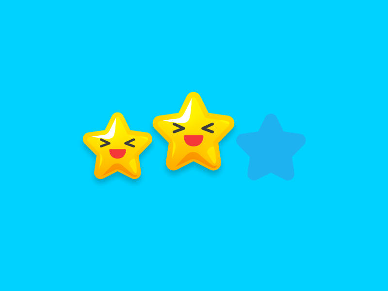 GUI Kit Yellow Kids Star Icon by Layer Lab on Dribbble