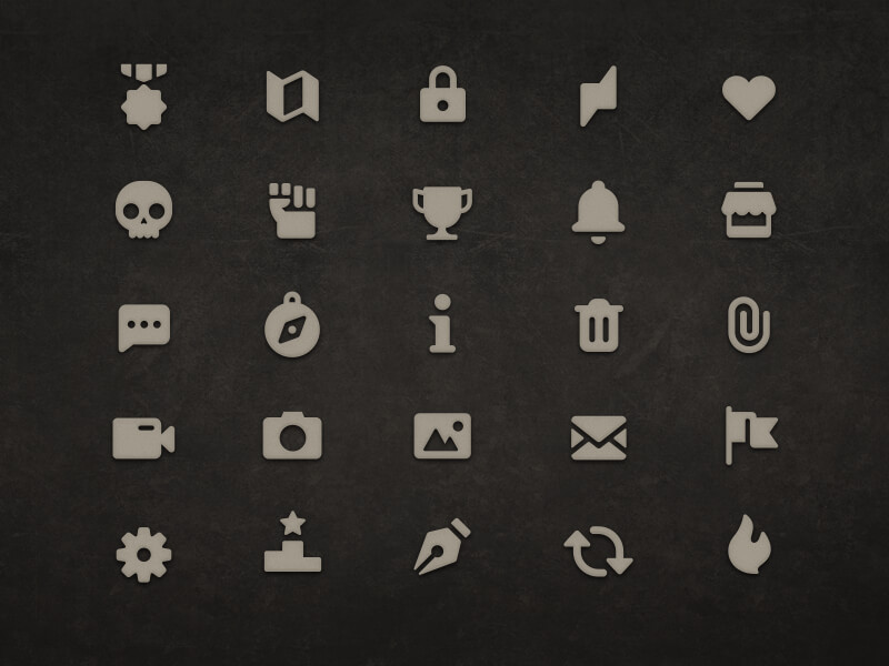 Iconfinder Game Solid Icon 50 Set by Layer Lab on Dribbble