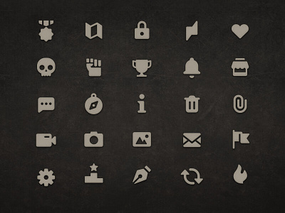 Iconfinder Game Solid Icon 50 Set