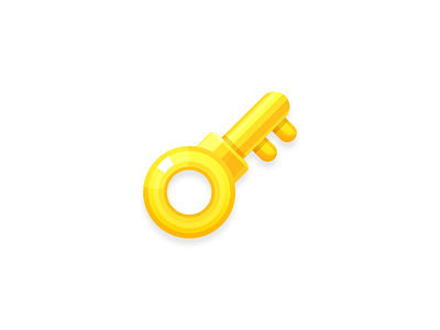 GUI Kit Yellow Kids Icon Key