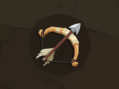 Stone Icon Arrow