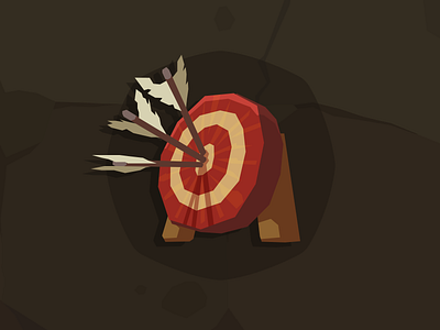 Stone Icon Target arrow assetstore elements game game design gui kit the stone icon mobile target