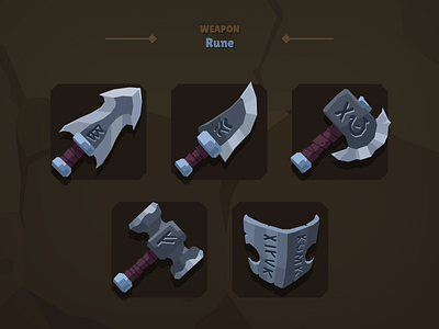 Casual Weapon Icon Rune