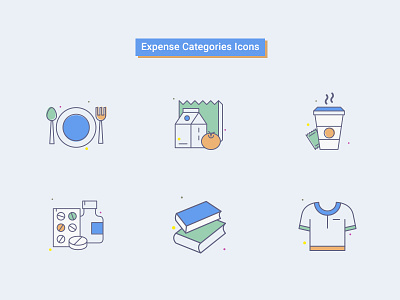 Expense Categories Icon expense icon outline