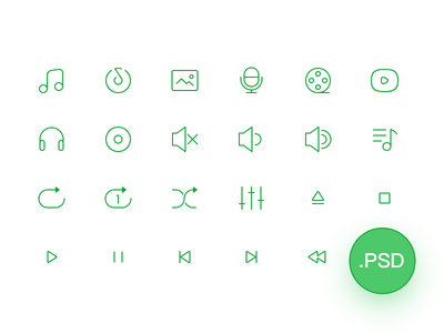 Free 2px Line Icons