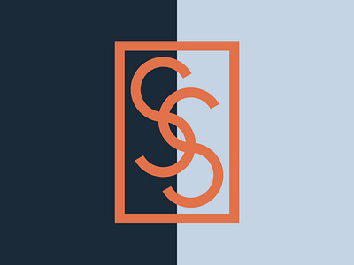 SS Luxury Shop brand identity logo logotype