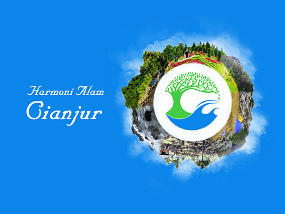 Cianjur Nature Tourism Visual Identity branding design logo