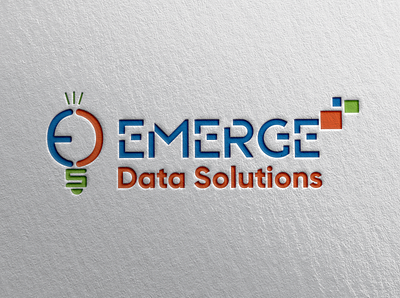 Emerge data solutions logodesign