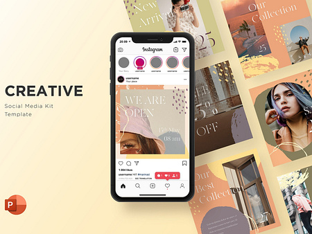 CREATIVE social media kit template by Andre wijaya on Dribbble