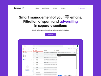 Emaeve — An Email Web Design Exploration